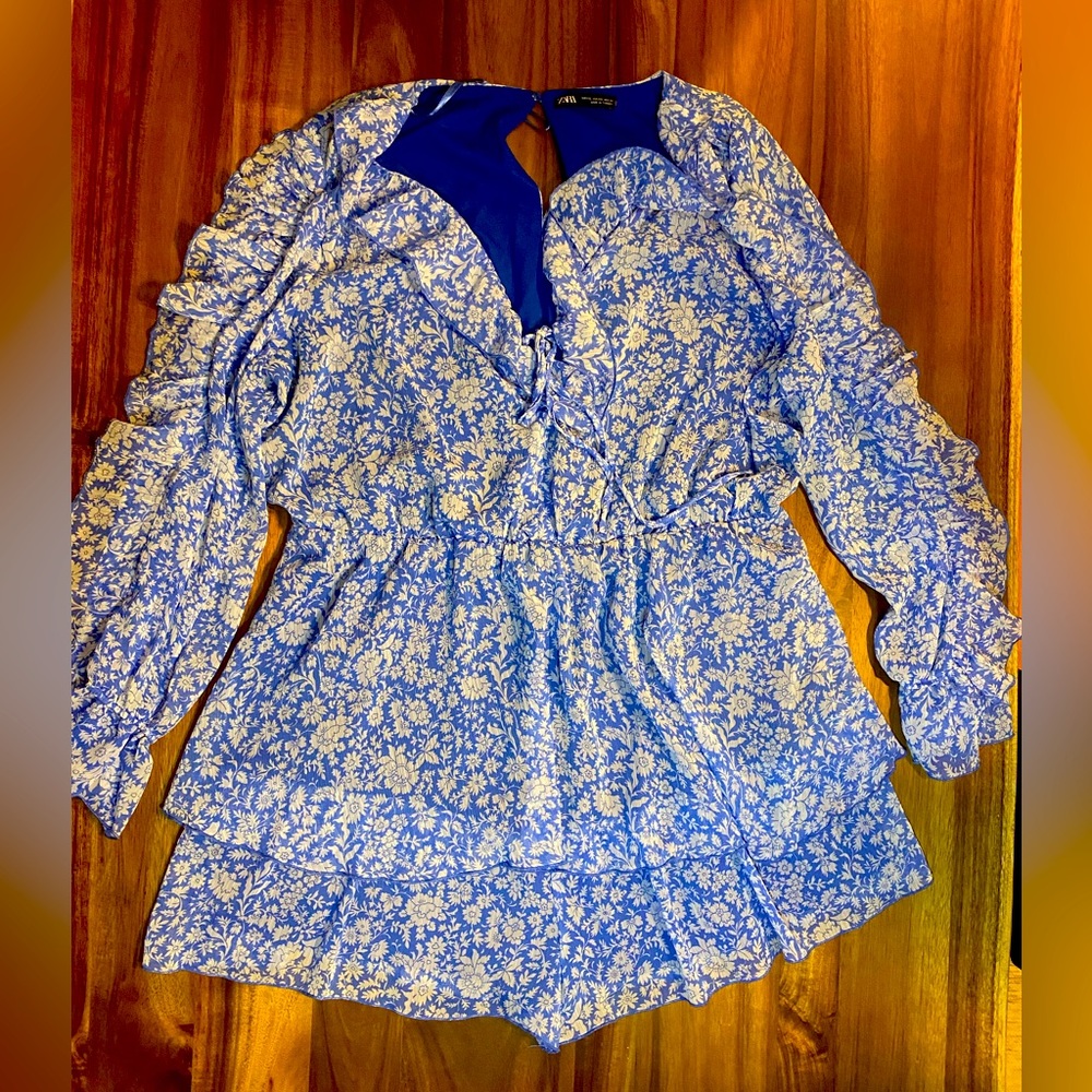 Zara rompers blue xxl